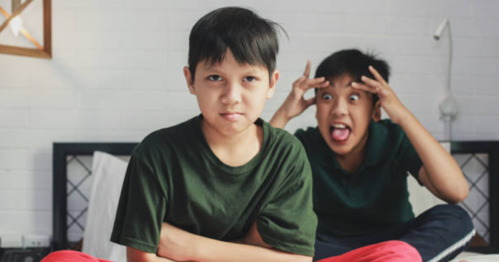 Sibling bullying may affect your child's development.