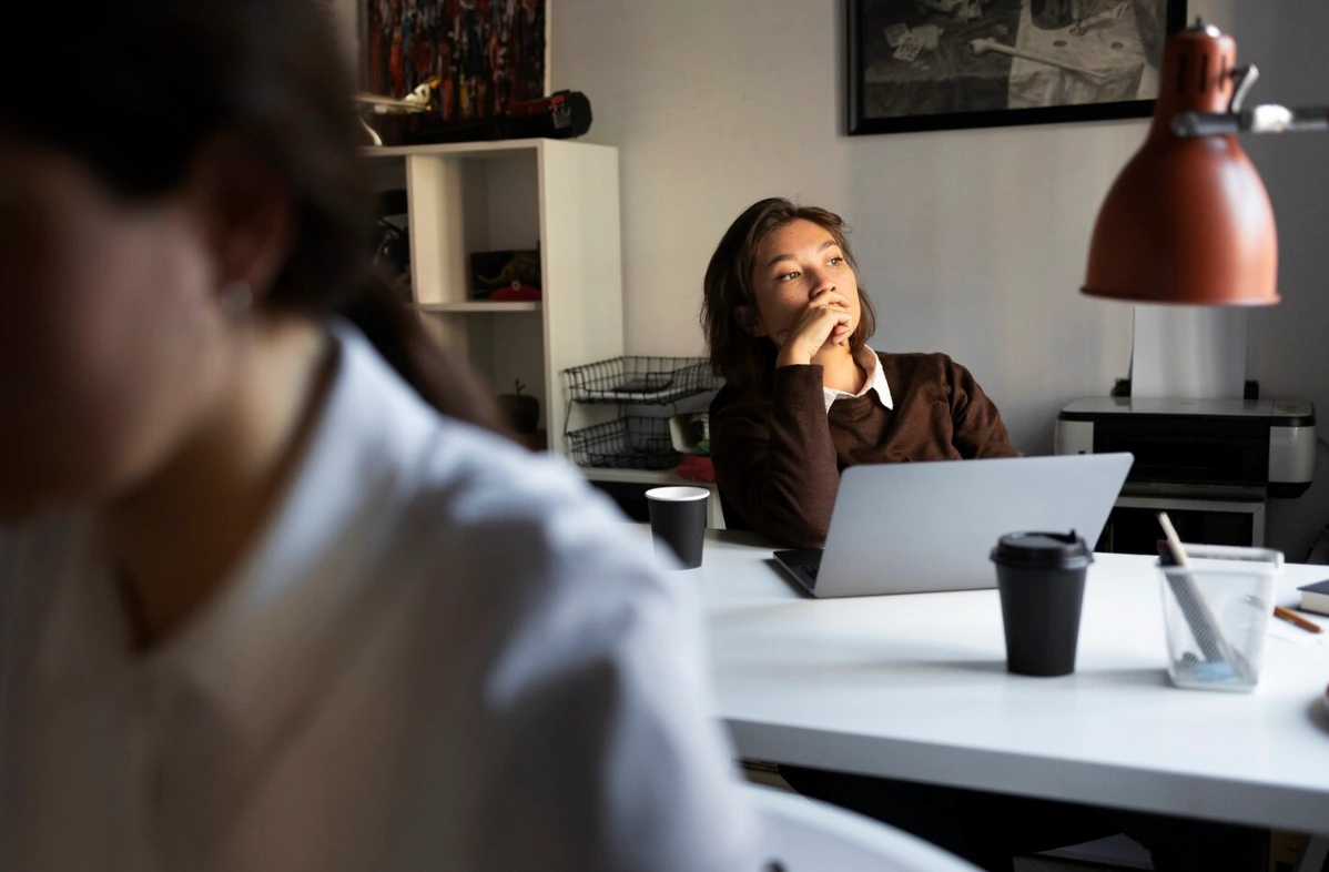 Employees feeling low.