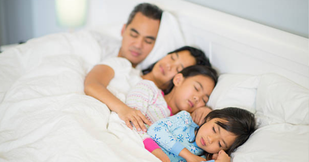 It is all up to you to decide whether co-sleeping helps or not for your child. 